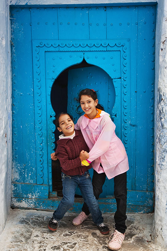  Cildren of Chefchaouen or Chaouen   Morocco